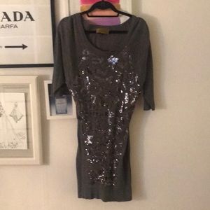 Nicole Miller Festive sweater dress